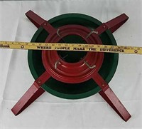 1 Red and Green Christmas Tree Stand