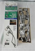 Halogen Over Cabinet, Two Light Kit, New in Box