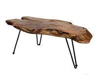 Stylecraft natural teak wood coffee table