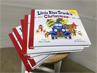 Lot of 5 Little Blue Truck Christmas books