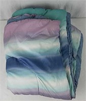 1 Full Size Multi-Colored Bed Spread