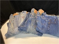 Vintage Levi jeans 29x30 (4 qty)