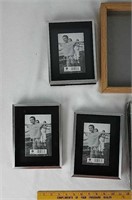 7 Miscellaneous Picture Frames, 1 Wall Hanging