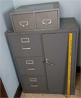 Metal File Cabinet approx. 38 in tall x 29 in