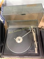 Garrard 42M turntable. Crack in lid not tested