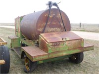 4-Wheel Fuel/Service Trailer on John Deere