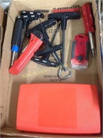 Flat w/ "T" wrenches, screwdrivers, utility