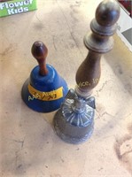 (2) Bells, one Blue and one w/ Eagle