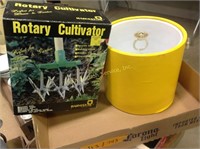 ice bucket, rotatory cultivator-no long handle,