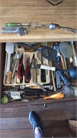 Contents of drawers
