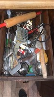 Contents of drawer