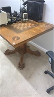Oak game table