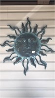 Decorative sun plaque