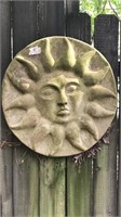 Decorative sun plaque