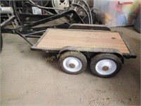 Shop Made Small Toy Tandem Axle Flatbed