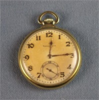 Men's 14k Gold Tiffany & Co. Hamilton Pocket Watch