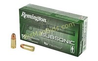 REM SUBSONIC 9MM 147GR - 50 Rds