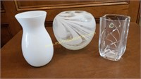 Crystal & Glass Decorative Flower Vases