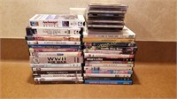 Group Of Misc DVD Movies & Music CDs