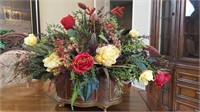 Decorative Centerpiece - Floral Red & Yellow