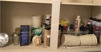 Utility Room Cabinet Contents - Cleaning Wax,