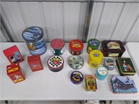 17 Collectable Tins