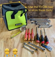 Misc. Tools w Carry Bag