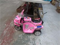 SMALL BATTERY OPERATED KIDS TRIKE-AS IS -NO CHARGE
