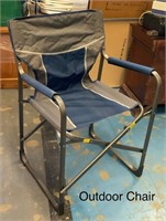 Outdoor Aluminum / Canvas Chair