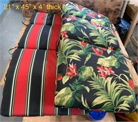 Reversible Outdoor Seat Cushions