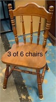 Wood Spindle Chair