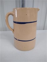 Vintage Pottery  Pitcher--12" Tall