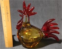 Murano Glass Rooster - AS IS - Chipped