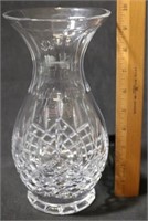 Galway Crystal Vase - Signed