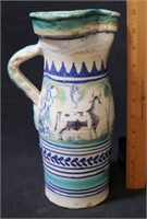 Art Pottery Pitcher - AS IS - Has Been Reapired