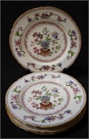 Royal Worcester 5pc. Bread Plate Set