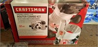 Craftsman Variable Speed Router Combo Kit 12AMP