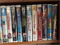 (70+/-) Disney VHS taps