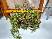 Metal Planter with ivy
