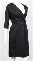 Jil Sander Black Fitted Dress