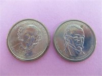 Presidents Marin Van Buren & James Polk Dollars
