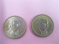 Presidents Thomas Jefferson & John Adams Dollars