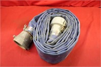 3" Discharge Hose w/ Brass & Aluminum End Fittings