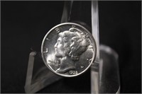 1938-S Uncirculated Gem Silver Mercury Dime