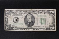1934A $20 New York Bank Note