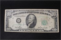 1950 $10 Chicago Bank Note