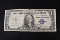 1935E $1 Silver Certificate Star Note