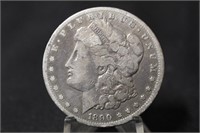 1890-CC  Morgan Silver Dollar Carson City