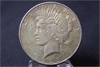 1923-S Silver U.S. Peace Dollar