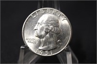 1951-D Uncirculated Silver Quarter